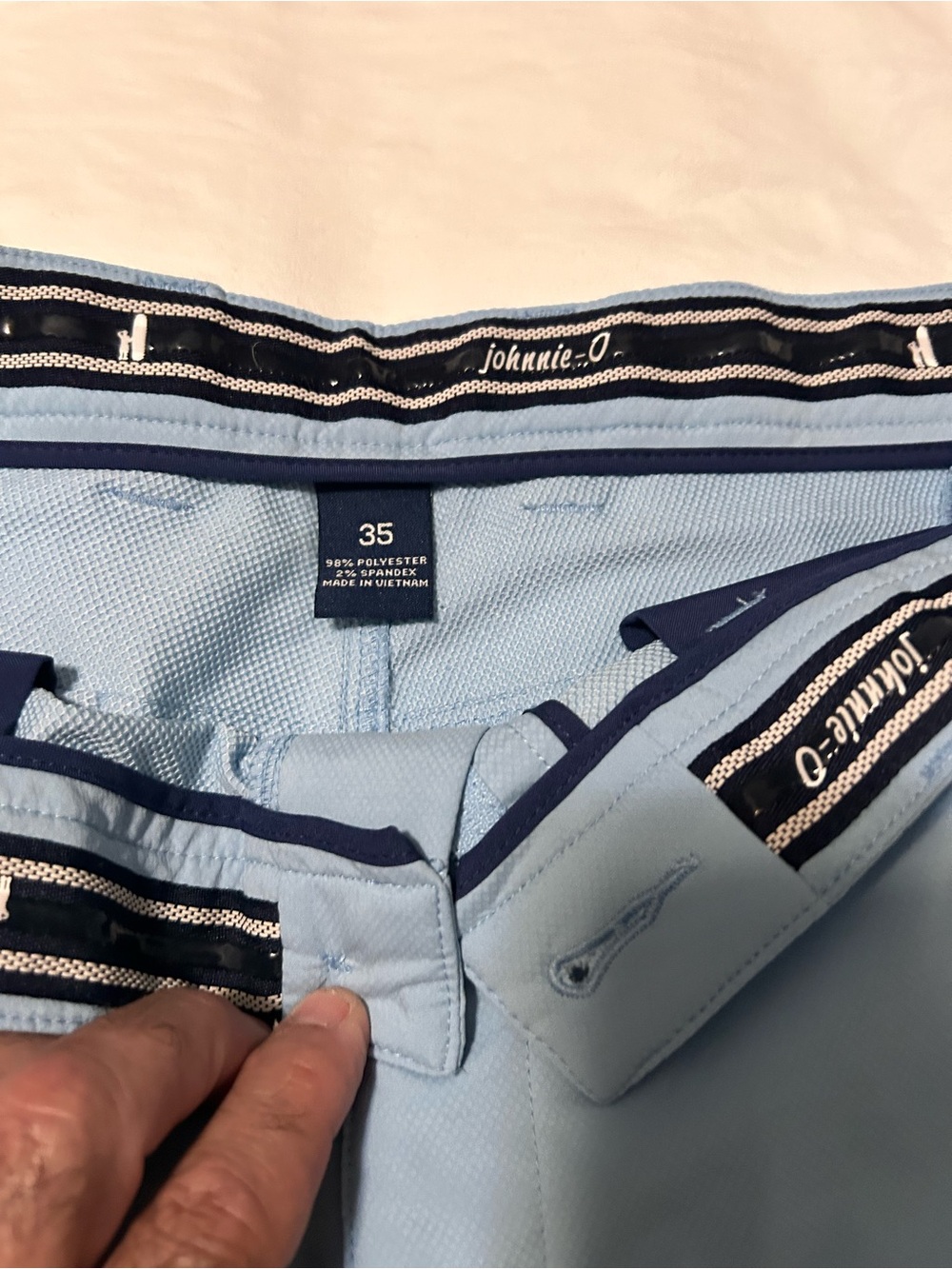 johnnie-O Sky Blue Men's Swim Board Shorts